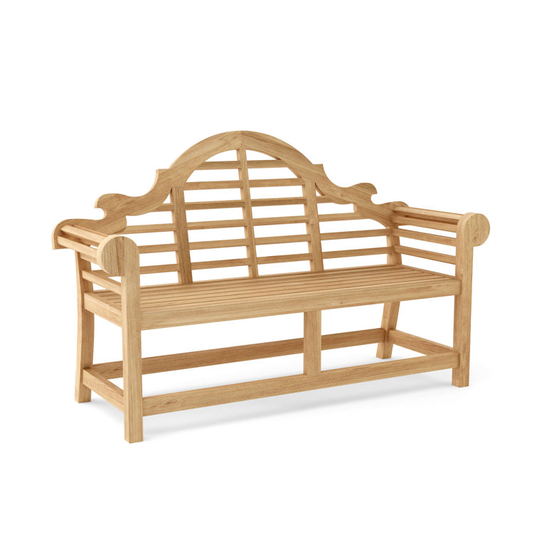 Marlborough Natural Teak 66" Outdoor Bench