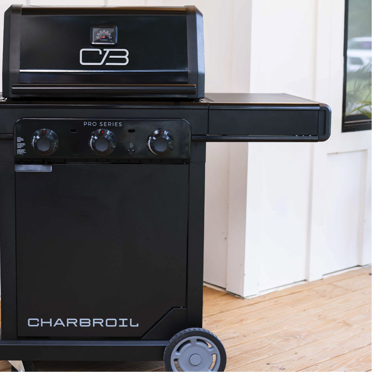 Charbroil Pro Series 3-Burner Black Infrared Propane Gas Grill