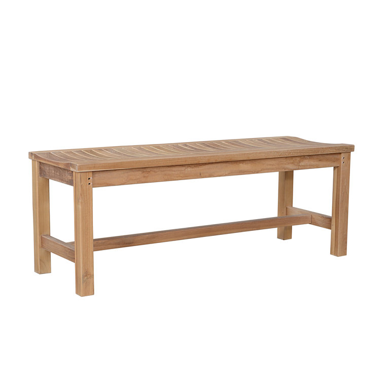 Madison 48" Premium Teak Weather-Resistant Outdoor Bench