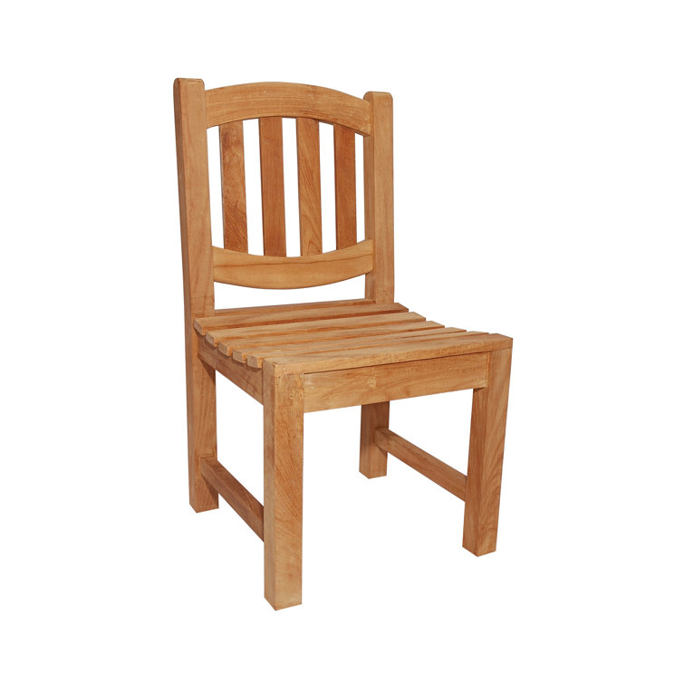 Kingston Teak Armless Outdoor Dining Chair