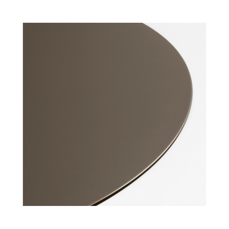 Dark Olive Metal Indoor/Outdoor Side Table