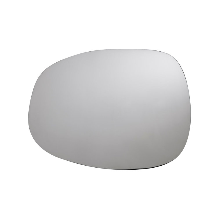 Polished Stainless Steel Rectangular End Table