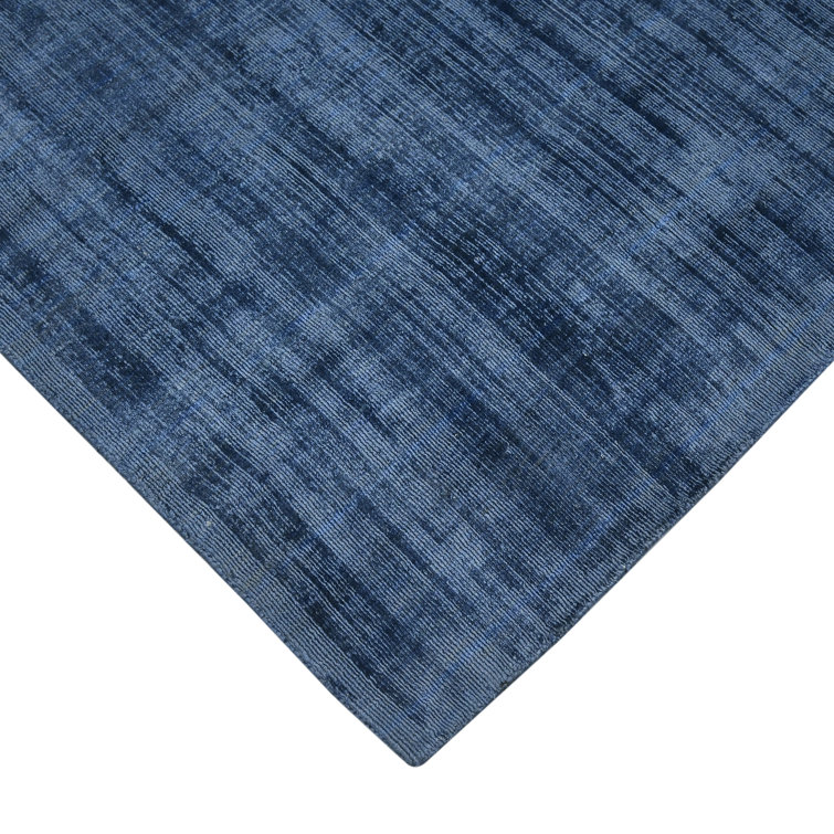 Sapphire Breeze Hand-Loomed Viscose 5' x 8' Area Rug