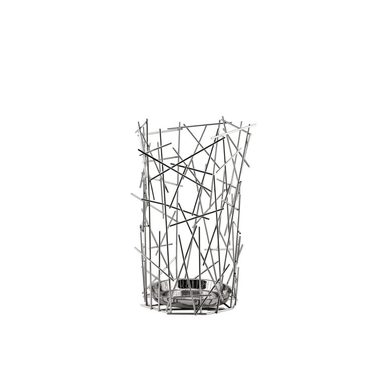 Blow Up Steel Umbrella Stand, 13''Dia x 19.69''H