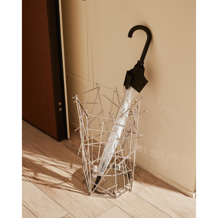 Blow Up Steel Umbrella Stand, 13''Dia x 19.69''H