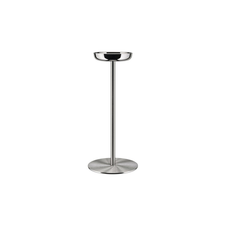 Stainless Steel Modern Wine Cooler Stand with Glossy Finish