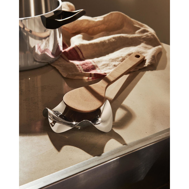 Stainless Steel Mirror Polished Spoon Rest