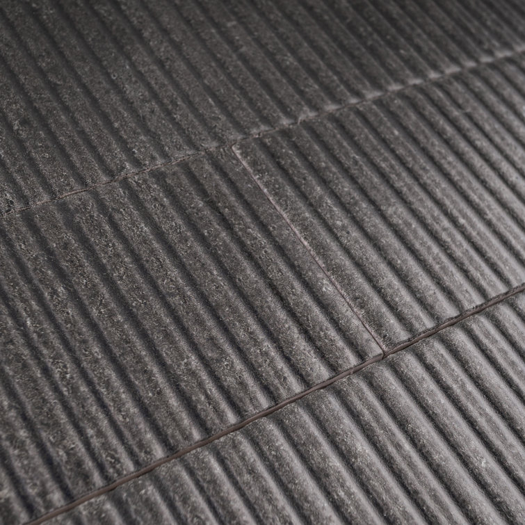 Noir Matte 3x12 Ceramic Subway Wall Tile