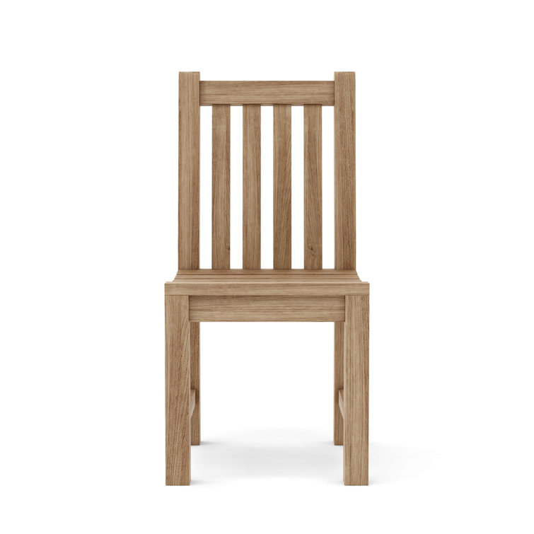 Classic Natural Teak Outdoor Dining Chair