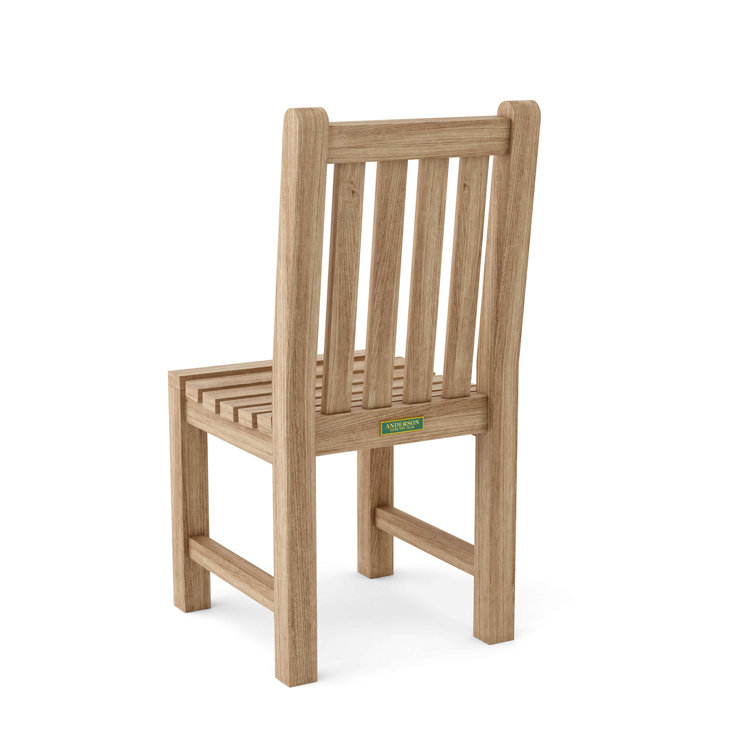 Classic Natural Teak Outdoor Dining Chair