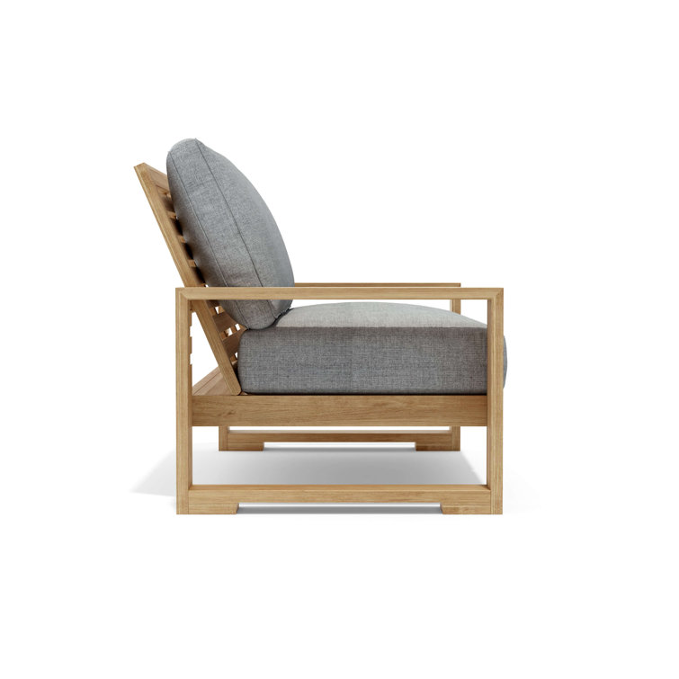 Capistrano Natural Teak 5-Piece Outdoor Conversation Set