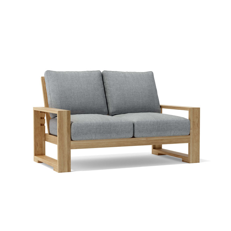 Capistrano Natural Teak 5-Piece Outdoor Conversation Set