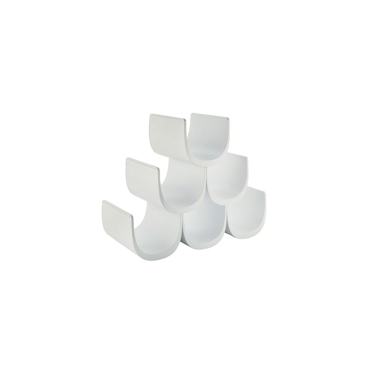 White Modular Thermoplastic Resin Bottle Holder