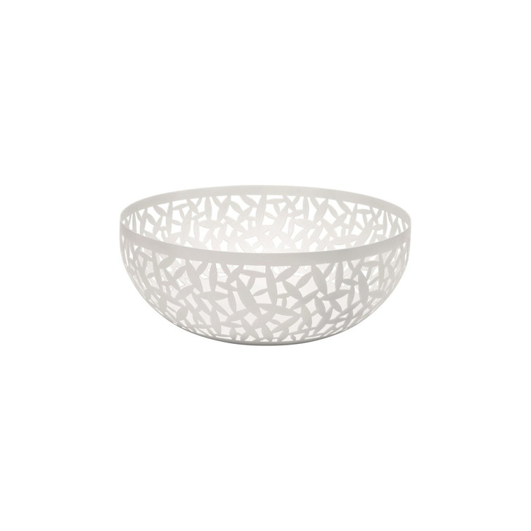 Super White 11.5" Stainless Steel Cactus Fruit Bowl