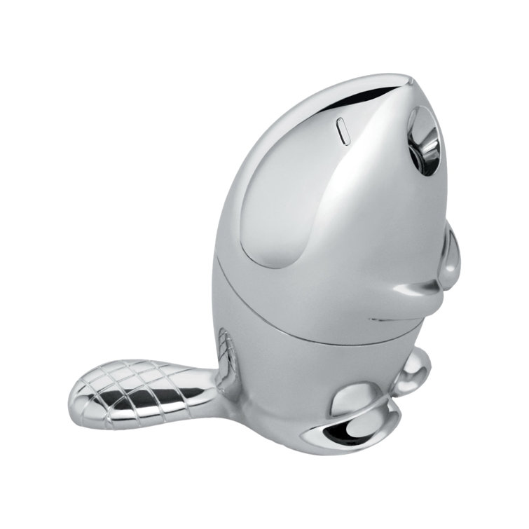 Kastor Chrome Beaver Pencil Sharpener and Paperweight
