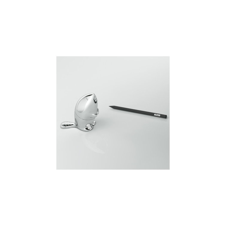 Kastor Chrome Beaver Pencil Sharpener and Paperweight