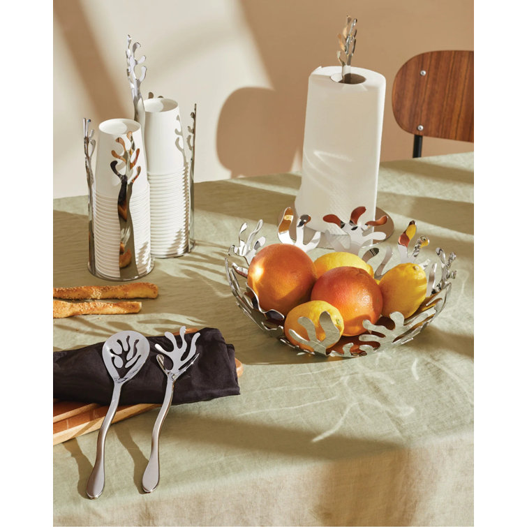 Medium Stainless Steel Coral-Inspired Fruit Holder