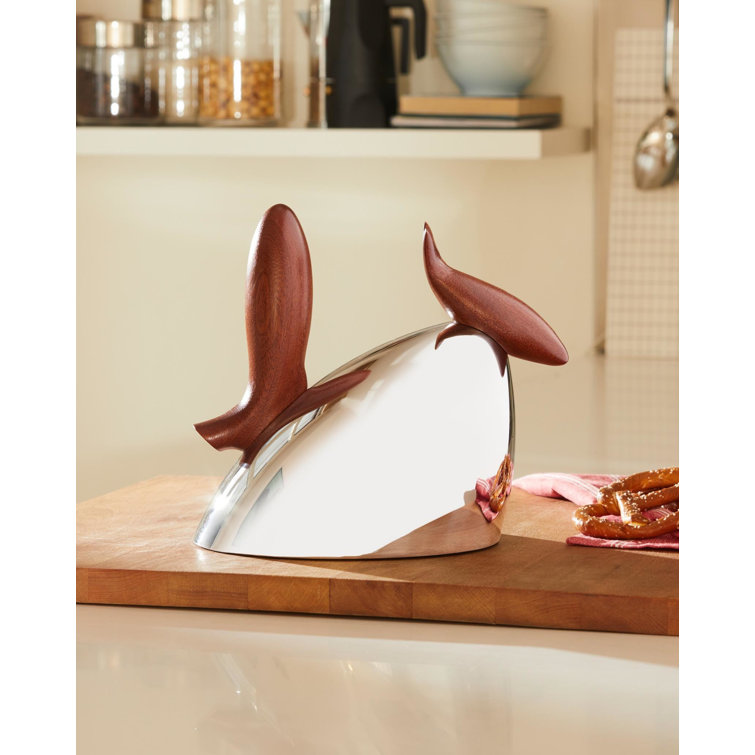 Gehry Inspired 1.8L Stainless Steel Kettle with Mahogany Handle