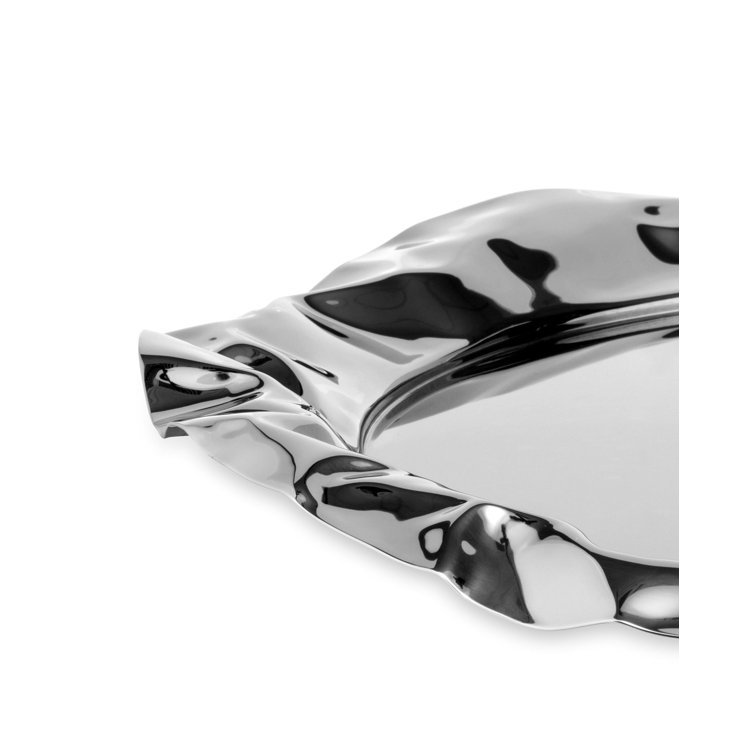 Foix Stainless Steel Mirror Polished Round Tray
