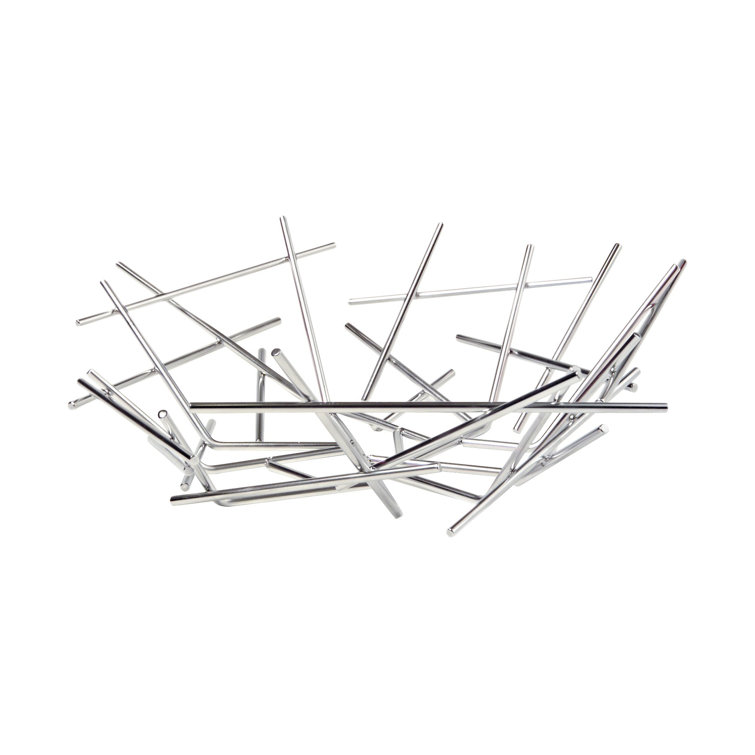 Fratelli Campana Hand-Welded Stainless Steel Chaos Basket