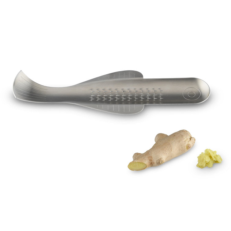 Stainless Steel Fish-Shaped Ginger Grater