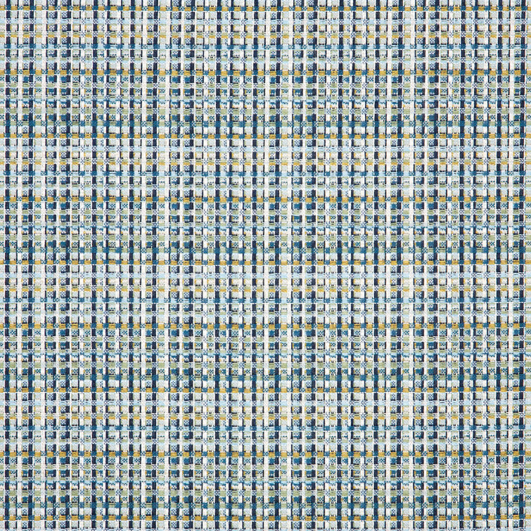 Sunbrella Tropics Plaid Outdoor Upholstery Fabric by the Yard