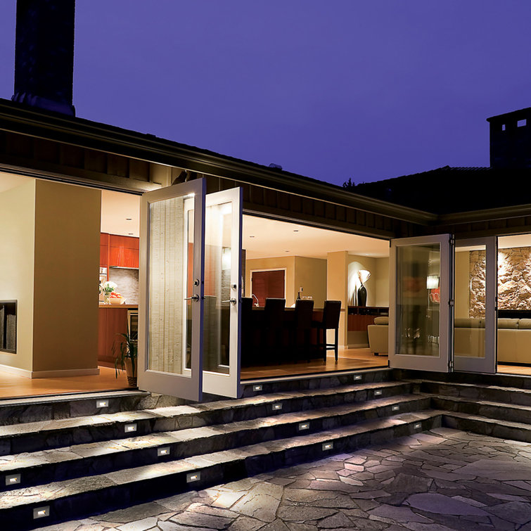 Bronze Dimmable Direct Wired LED Step Light