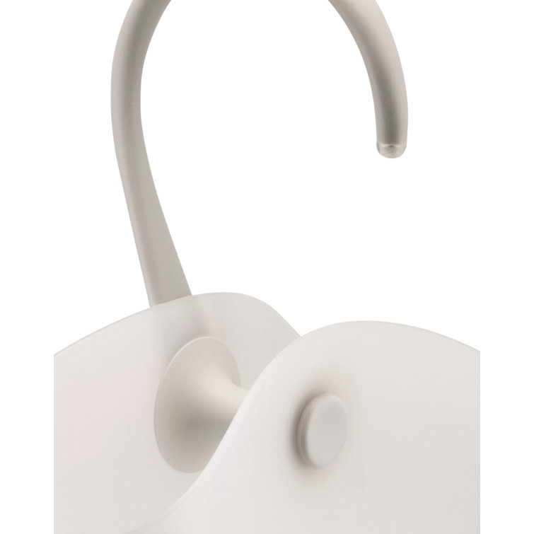 White Insulated Plastic Wine Cooler with Handle