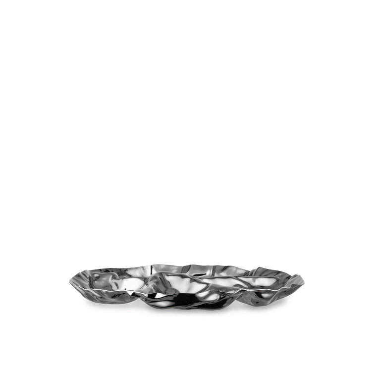 Pepa Stainless Steel Four-Section Hors-d'oeuvre Dish