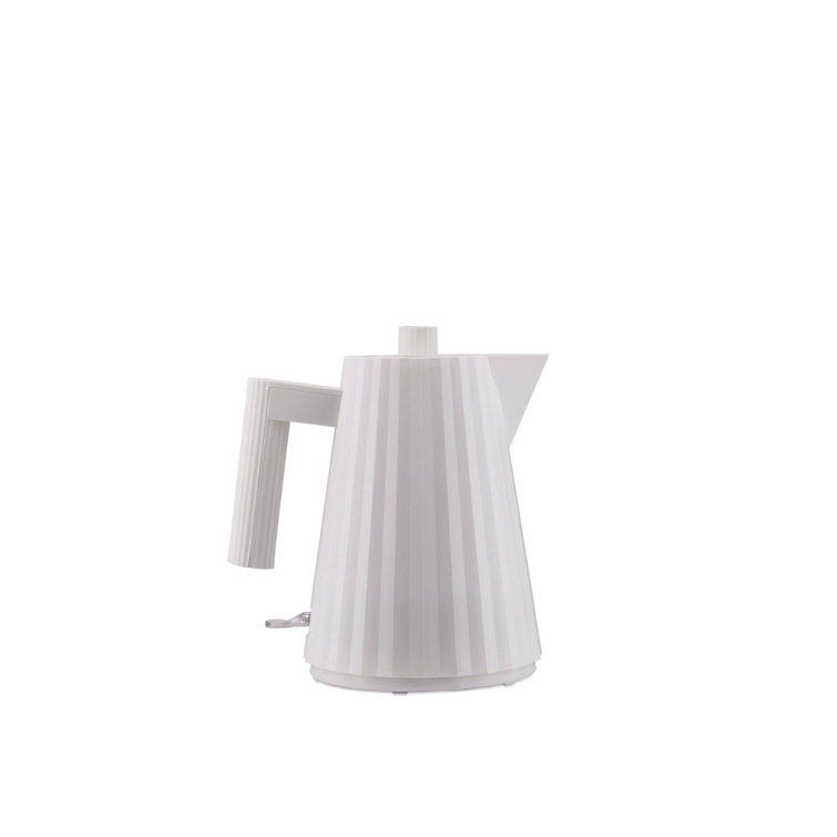 Alessi White Thermoplastic Electric Kettle, 33.8 fl oz
