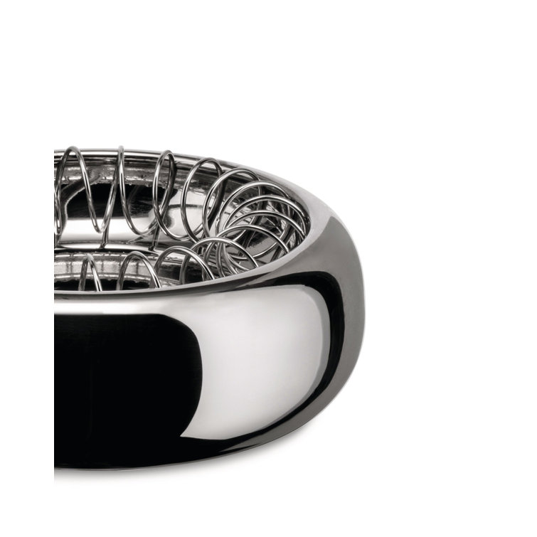 Small Stainless Steel Retro Spiral Ashtray
