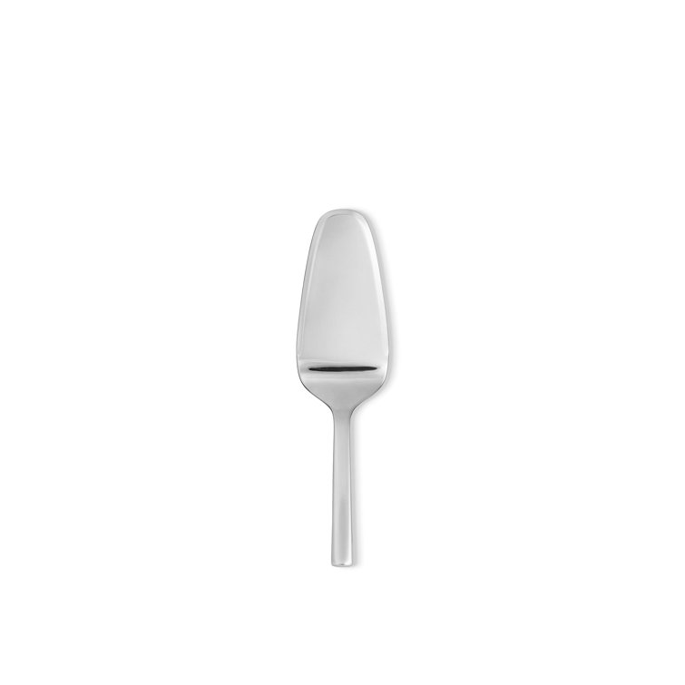 Polished Stainless Steel Ovale Cake Server