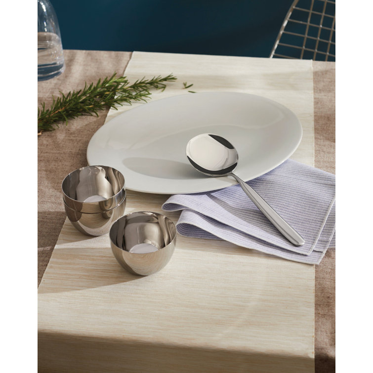 Silver Stainless Steel Risotto Serving Spoon