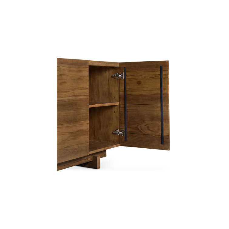 Octavia 74'' Solid Pine Sideboard in Natural Finish