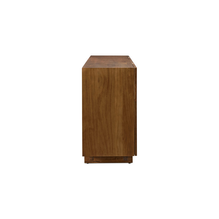 Octavia 74'' Solid Pine Sideboard in Natural Finish