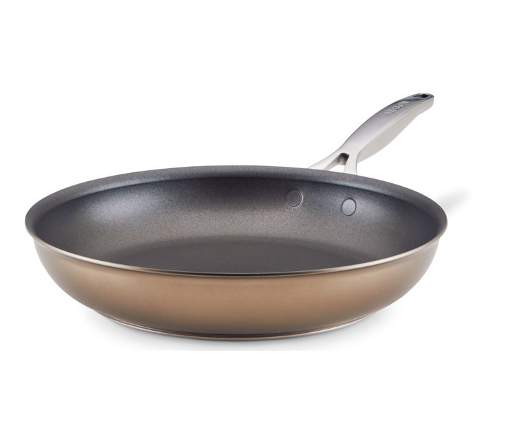 Bronze 12" Hard Anodized Nonstick Aluminum Frying Pan