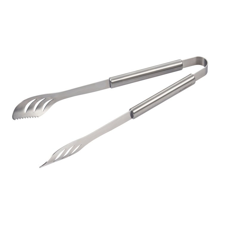 Le Creuset 17.5" Stainless Steel Outdoor Tongs