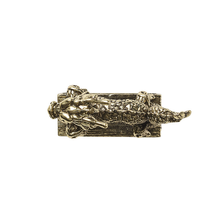 Gold Dragon Cast Metal Napkin Rings Set of 4