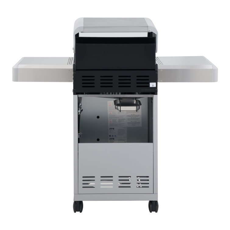 Mesa 2-Burner Stainless Steel Propane Gas Grill with LED Controls