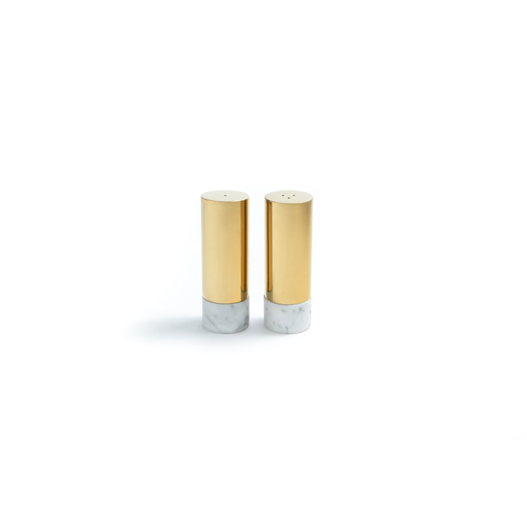 Coluna Dual Salt and Pepper Shaker Set (Set of 2)
