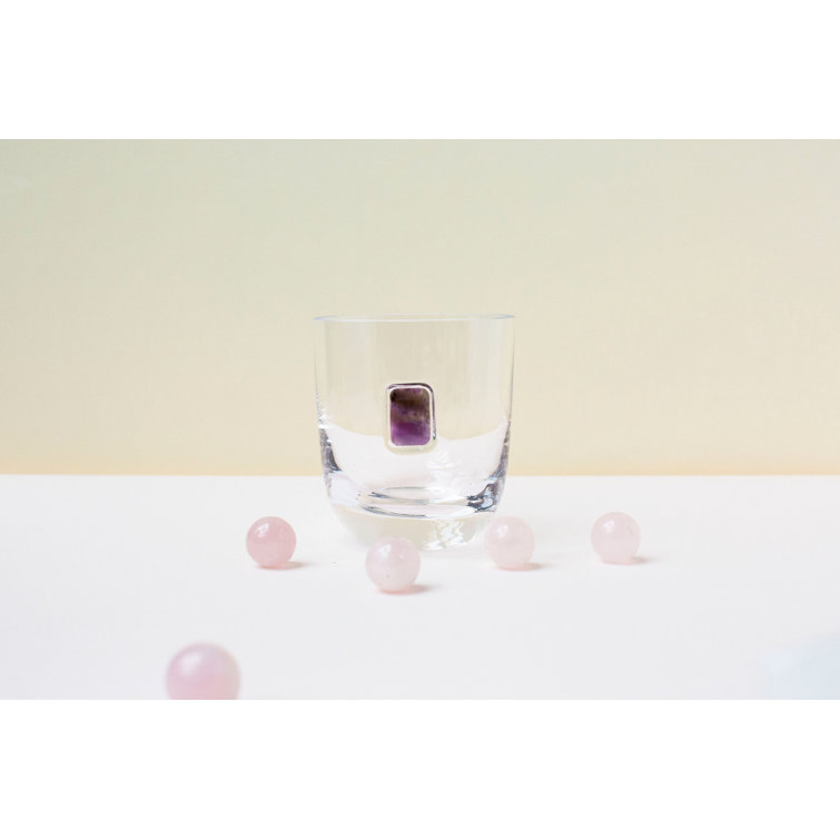 Blush Rose Quartz Reusable Ice Cubes Set of Six