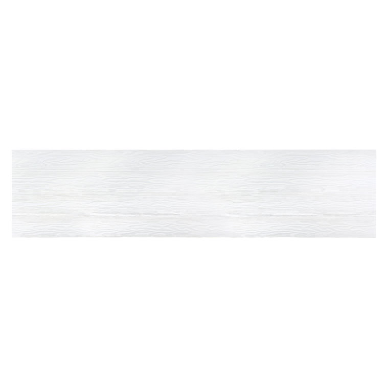 White and Blue Ombre Coastal Media Console with Cabinet