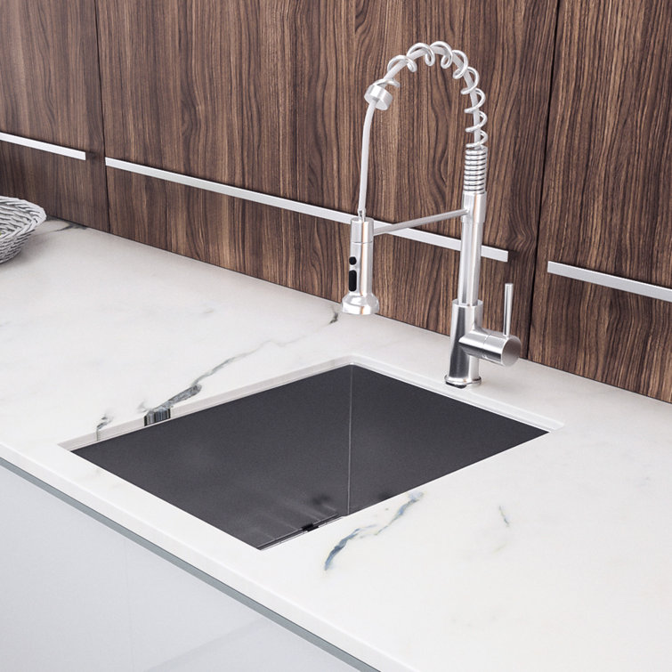 18" Stainless Steel Single Bowl Undermount Kitchen Sink