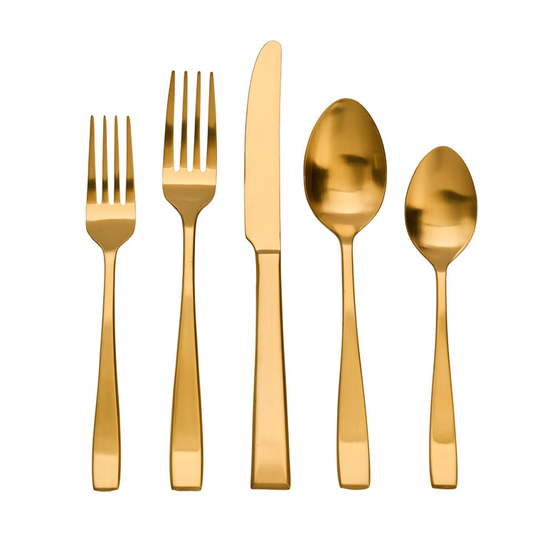 Flagstaff Modern 20-Piece Stainless Steel Flatware Set for 4