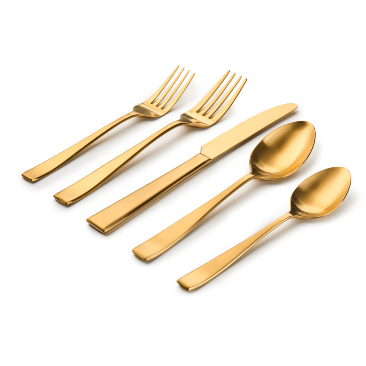 Flagstaff Modern 20-Piece Stainless Steel Flatware Set for 4