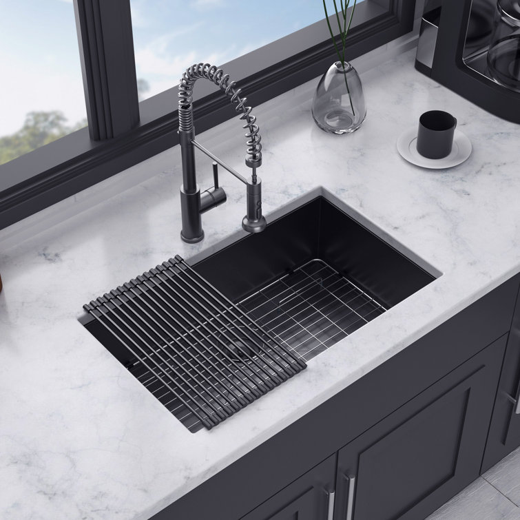 30'' Stainless Steel Single Bowl Undermount Kitchen Sink