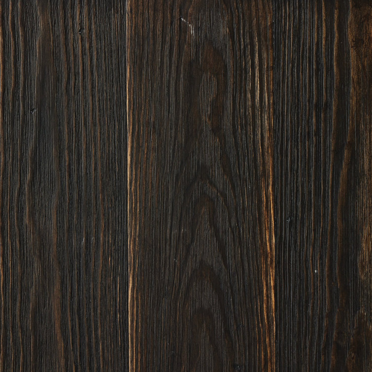 Brown Pine 12-Cubby Bookcase with Hand-Applied Finish