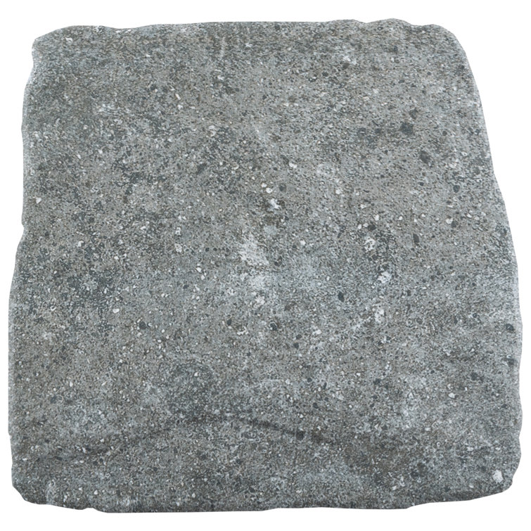 Country Gray 5.88" x 5.88" Porcelain Stone Look Wall & Floor Tile
