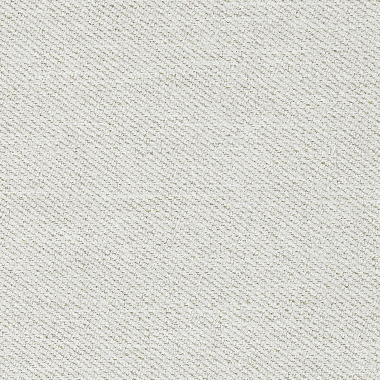 Elegant White Leather Swivel Barrel Chair with Down Cushion