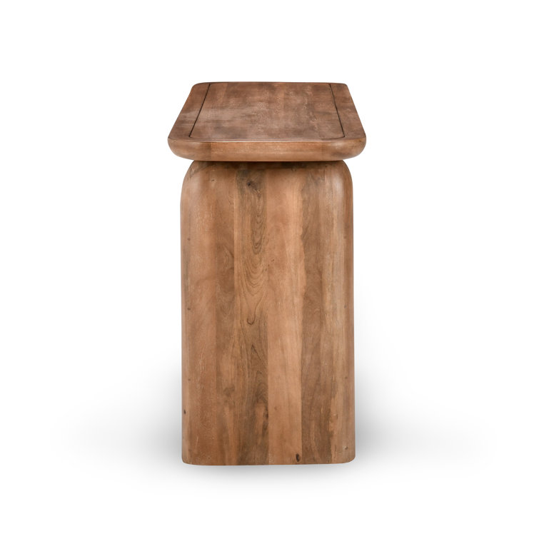 Chloe 68'' Umber Mango Wood Console Table
